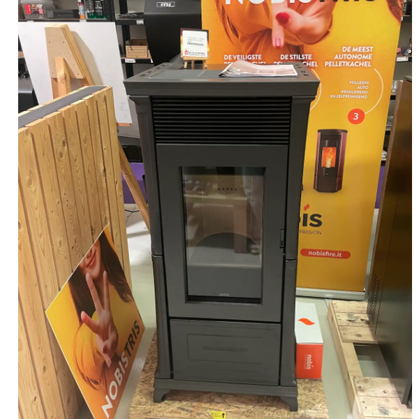 Pelletkachel Nobis 9V classic plus nero