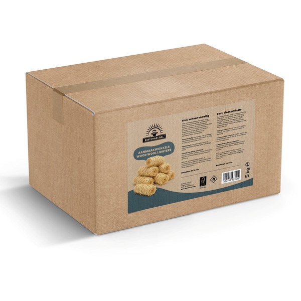 Best Charcoal aanmaakwokkels doos 5kg