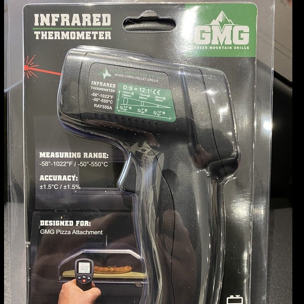 GMG IR Thermometer Infra rood gun voor pizzaoven