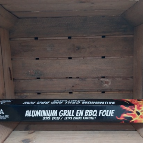 Oldschool BBQ alu folie dik 30 x 450mm