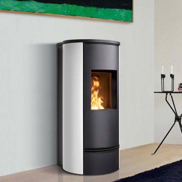 Pelletkachel Piazzetta P930 T steel
