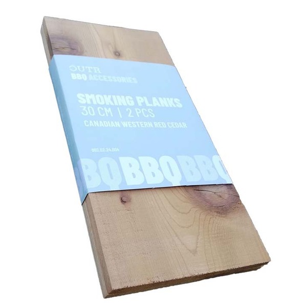 OUTR Rookplankjes 30cm Red Cedar