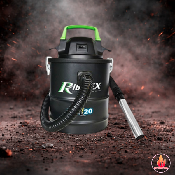 Ribimex aszuiger op batterij 15L