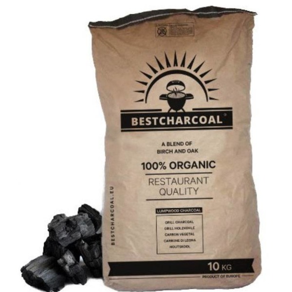 Houtskool Birch & oak 10kg
