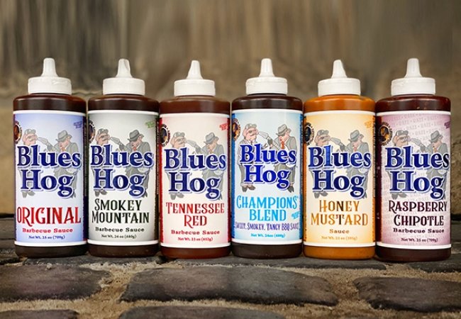 Blues Hog rubs en sauzen
