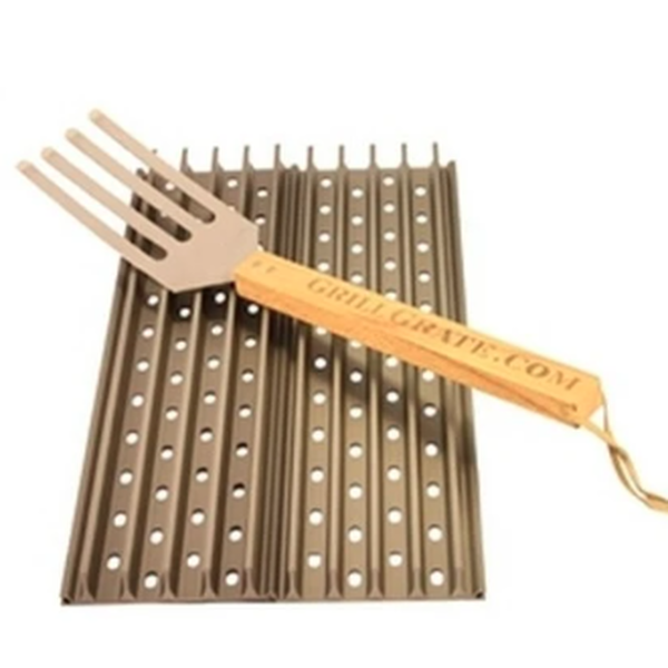Grillgrate 49x26 set recht  Green forrest