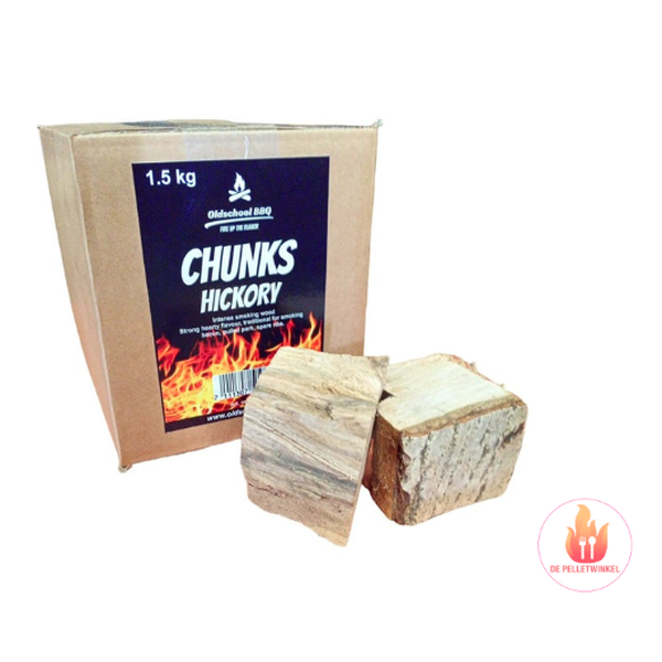 Oldschool Chunks Hickory 1.5kg