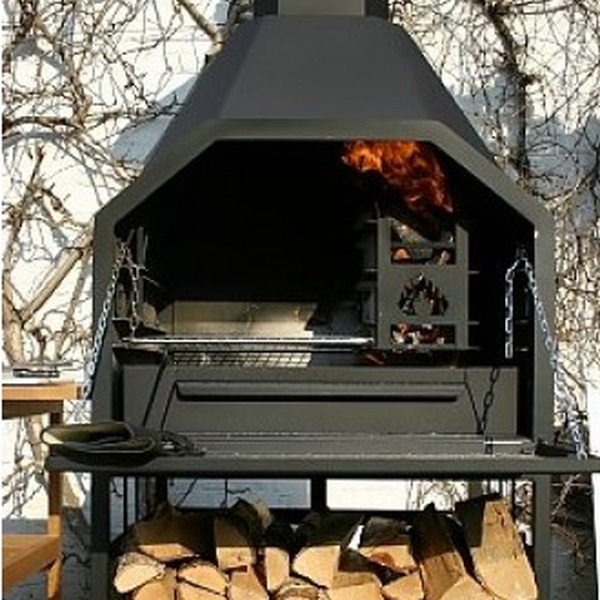 Home Fires braai 800 freestanding