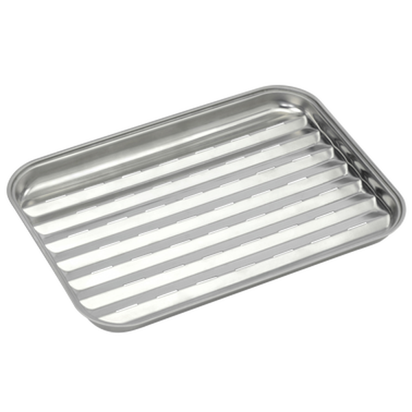 Barbecook herbuikbare grillpan inox
