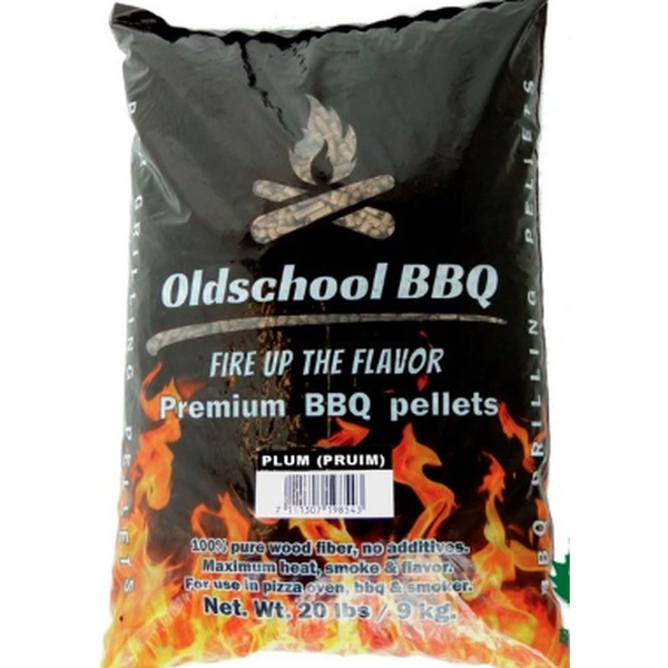 Oldschool BBQ pellets Pruim 9kg