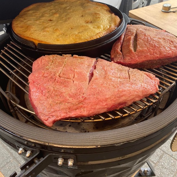 Fire up the kamado