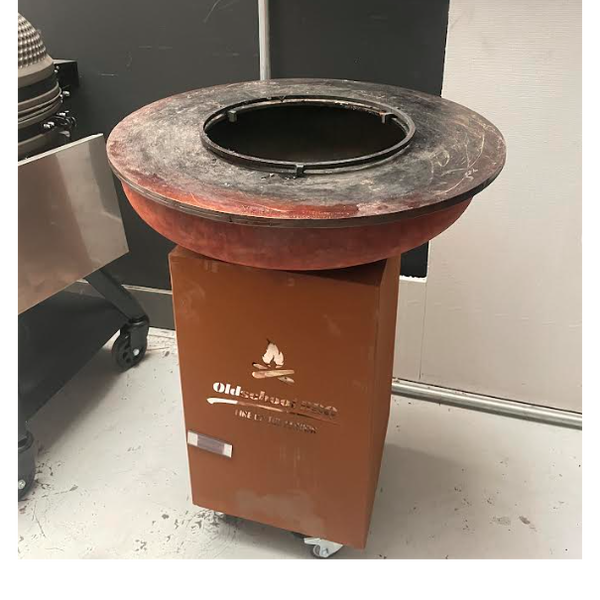 Oldschool BBQ Ember corten plancha 75x90cm demotoestel