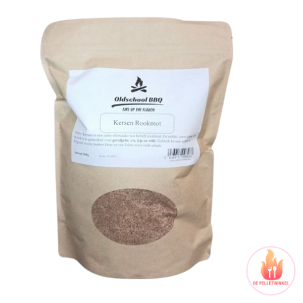 Oldschool BBQ rookmot kersen 500gr