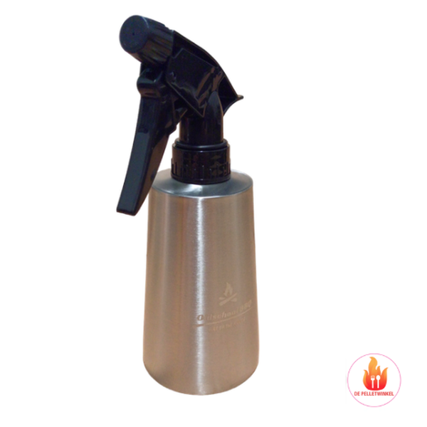 Oldschool BBQ RVS spuitflacon 350ml