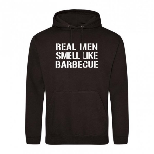 Real men smell Like BBQ hoodie