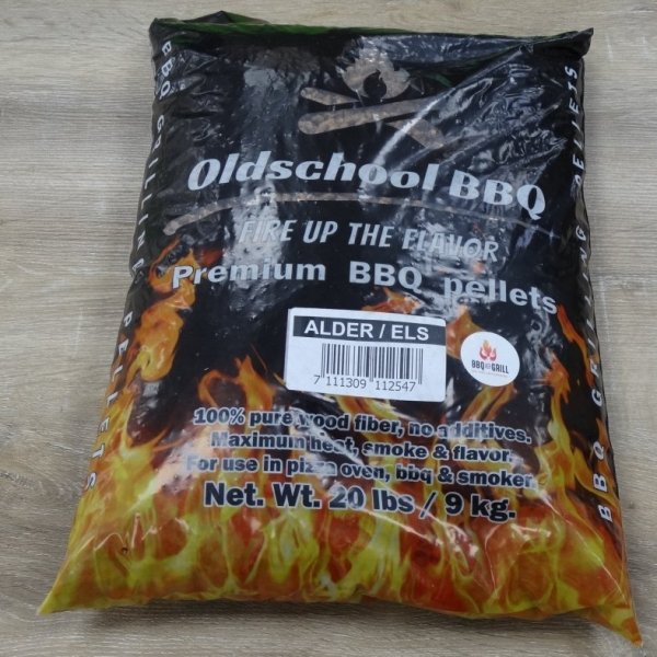 Oldschool bbq pellets Alder