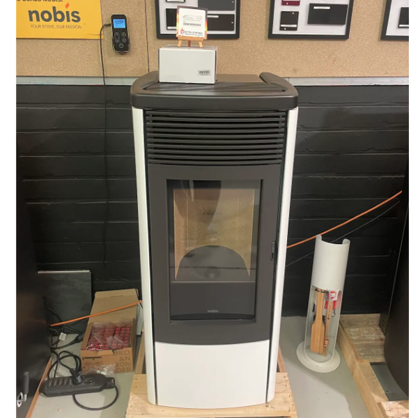 Pelletkachel Nobis A9 V Zentih wit