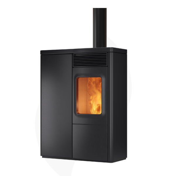 Pelletkachel Nobis N70 slim zwart